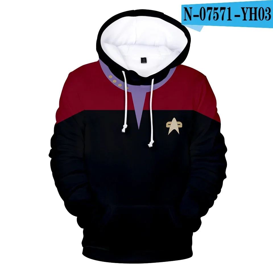 Star Trek The Next Generation Hoodie - 6 Variants (ONLINE ORDER ONLY)