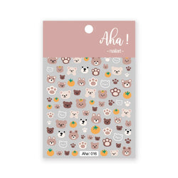 1pc Cute White Cloud Nail Stickers Ultra Thin Nail Art Stickers Self Adhesive Decals Star Moon/Flower/Clouds Kawaii Nail Decals (Online Order Only)