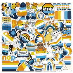 10/30/52PCS Aroace Pride LGBTQ Sticker Packs (ONLINE ORDER ONLY)