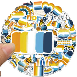 10/30/52PCS Aroace Pride LGBTQ Sticker Packs (ONLINE ORDER ONLY)