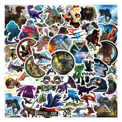 10/30/60PCS Ark Survival Evolved Cartoon Stickers Funny Game Sticker Scrapbook Luggage Laptop Guitar Bike Skateboard Decals Toy (ONLINE ORDER ONLY)