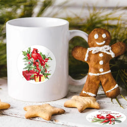 100-500Pcs Christmas Stickers Xmas Labels Stickers Decor Merry Christmas Decorations For Home New Year Gift Stationery stickers (Online Order Only)