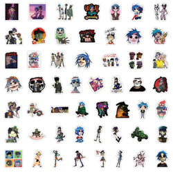 10/30/50pcs Gorillaz Band Sticker Packs (ONLINE ORDER ONLY)