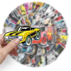 10/30/50/112pcs JDM Racing Car Stickers Waterproof Decals Laptop Skateboard Motorcycle Car Phone Luggage Cool Sticker Kids Toys (Online Order Only)