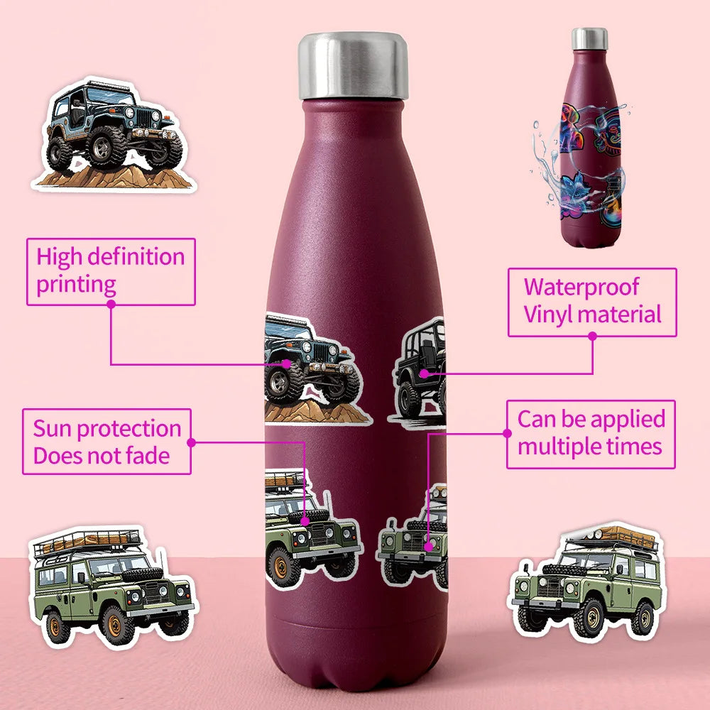 Cool Off-Road Vehicle Series Sticker Packs (ONLINE ORDER ONLY)