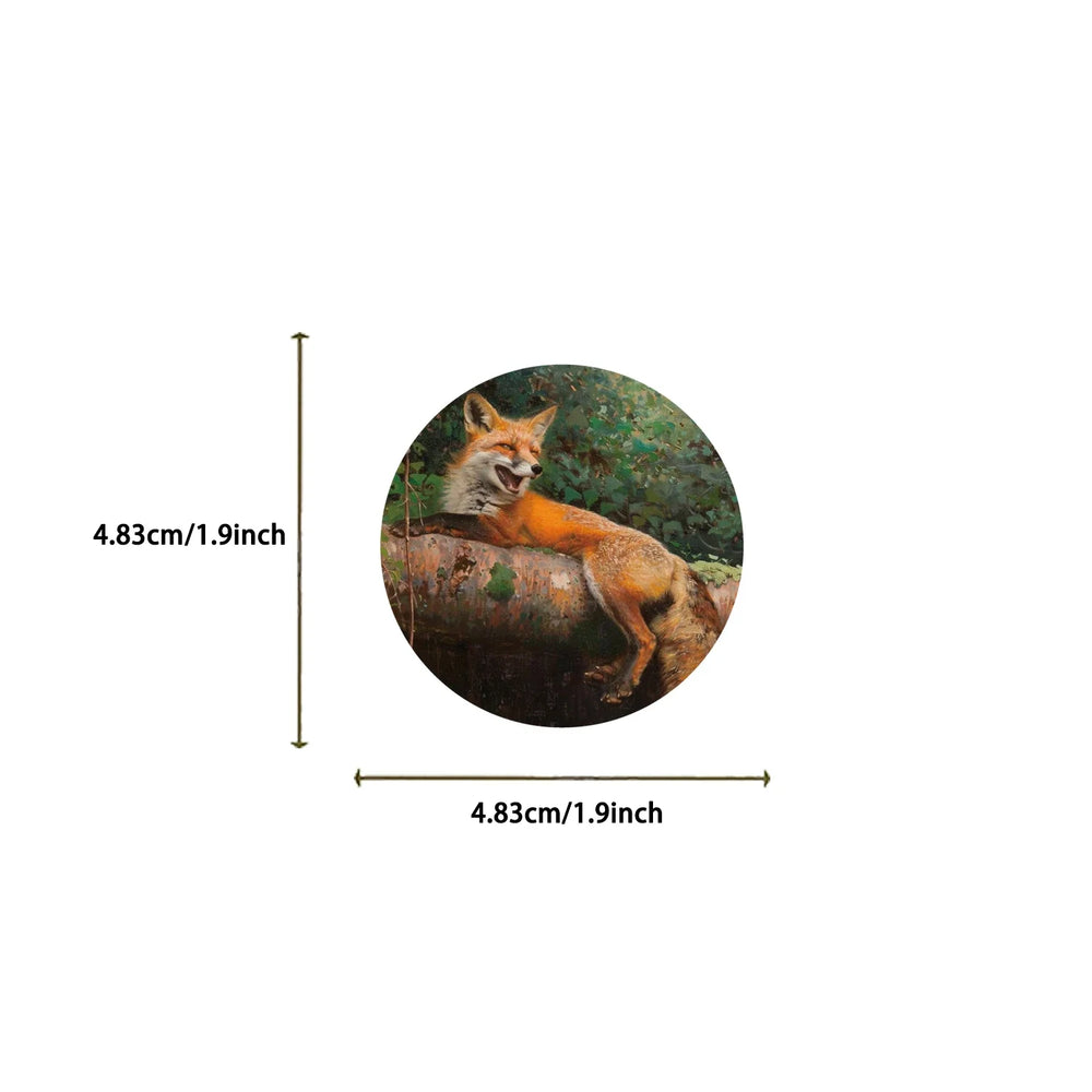 50PCS Retro Cartoon Zoo Wild Animals Stickers for Toy DIY Phone Luggage Skateboard Laptop Kawaii Decals Graffiti Sticker (ONLINE ORDER ONLY)