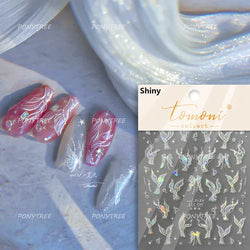 Summer Beach Bikini Watermelon Strawberry Ice Cream Soda Coconut Tree Fan Juice Crab Nail Art Decoration Stickers Manicure Decal (ONLINE ORDER ONLY)