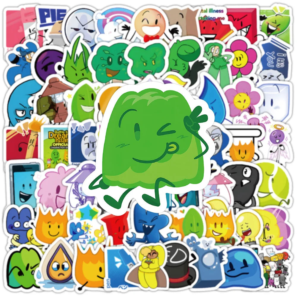 10/30/50/103PCS Funny Game Stickers Cartoon Sticker Waterproof Decoration DIY Luggage Laptop Phone Car Bike Skateboard Decals (ONLINE ORDER ONLY)