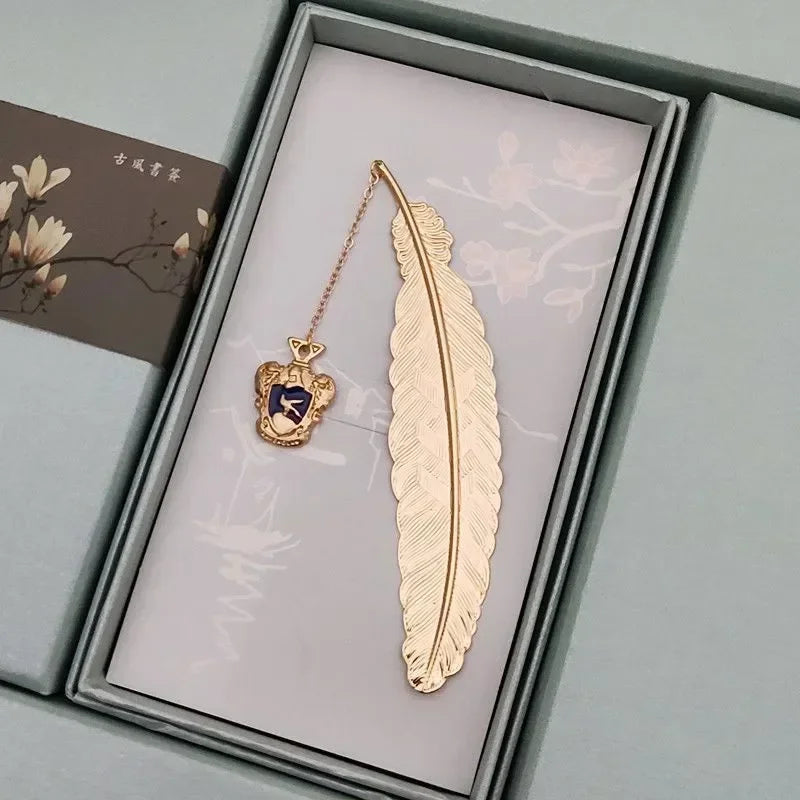 Harry Potter Gold Feather Bookmark - 13 Variants (ONLINE ORDER ONLY)
