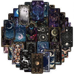 50pcs Mystery Journey Stickers Decals Cartoon Animals Waterproof Vinyl Stickers for DIY Luggage Water Bottles Phone Cases (ONLINE ORDER ONLY)