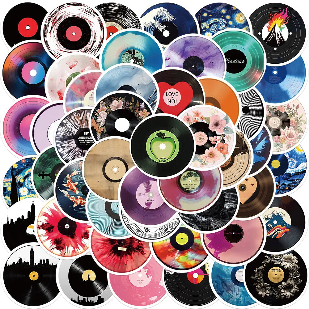 Classic Vinyl Record Sticker Packs (ONLINE ORDER ONLY)