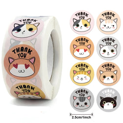 100-500pcs Reward Stickers Cute Cartoon Animal Cake Bread Labels for Children Bakery Gift Toy Scrapbooks Game Teacher Encourage (ONLINE ORDER ONLY)