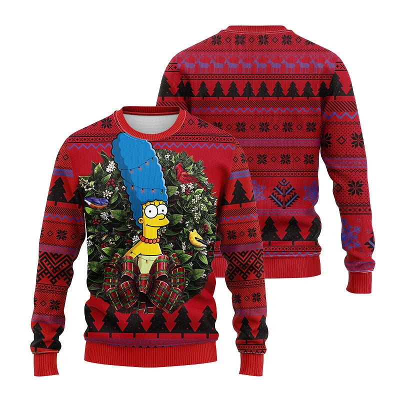 Simpsons Ugly Christmas Sweater - The Simpsons (ONLINE ORDER ONLY)