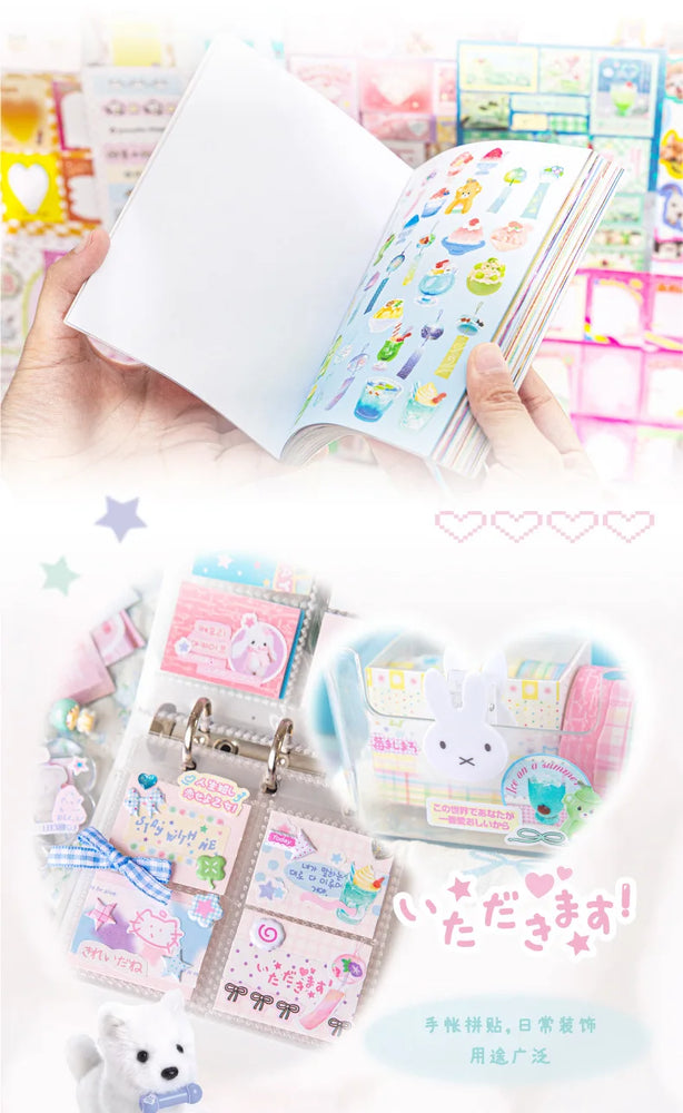 50Pcs Y2K Cute Cut Film Sticker Book for Phone Camera Luggage Journal  DIY Collage Sticker Kawaii Decoration Sticker Gift (ONLINE ORDER ONLY)