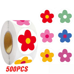 100-500pcs Flowers Reward Sticker for Kids Scrapbooking Decorative Stickers Gift Seals Stickers Teachers Classroom Supply (ONLINE ORDER ONLY)