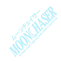 JDM MoonChaser Car Sticker Windshield Banner Night Run Sport Competition Style Waterproof Sunscreen Decorative Vinyl Decals (ONLINE ORDER ONLY)