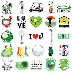 10/50Pcs Cartoon Golf Sport Graffiti Stickers Laptop Fridge DIY Guitar Luggage Phone Decals Sticker Kid Toy Gift (ONLINE ORDER ONLY)