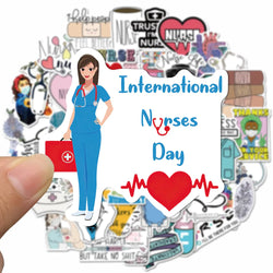 10/50/100Pcs/set Doctor Nurse TV Show Scrapbooking Stickers Decal for For Guitar Laptop Luggage Car Fridge Graffiti Sticker (ONLINE ORDER ONLY)