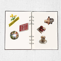 63pcs INS Harajuku Style Graffiti Stickers Decorated For Guitar Notes Luggage DIY Waterproof Laptop Water Cup Bicycle Sticker (ONLINE ORDER ONLY)