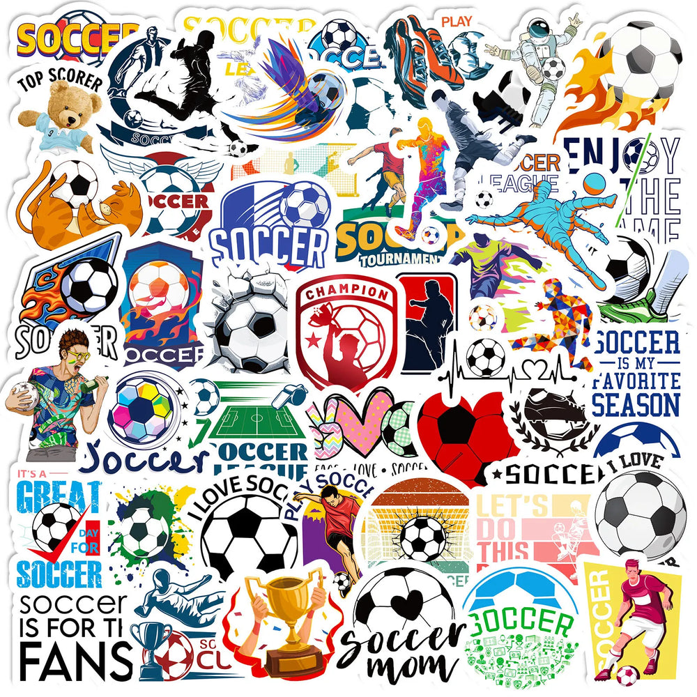 American Football Rugby Stickers for Skateboard, Car, Helmet, Suitcase, Water Bottle, Phone, Laptop (ONLINE ORDER ONLY)