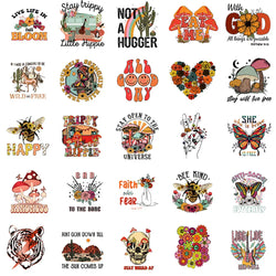 10/30/50/100PCS Vintage Cartoon Hippies Graffiti Stickers For Notebook Phone Skateboard Fridge Laptop Bike Decals Gift Kids Toy (ONLINE ORDER ONLY)