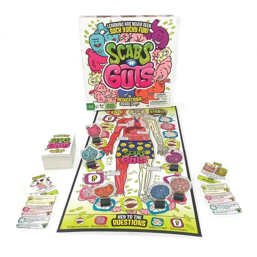 Scabs 'N' Guts - The Meducational Board Game - Outset (ONLINE ORDER ONLY)
