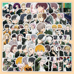 10/30/50PCS WIND BREAKER Stickers Funny Anime Decals Scrapbook Luggage Laptop Guitar Car Bike Skateboard Sticker Waterproof Toy (Online Order Only)