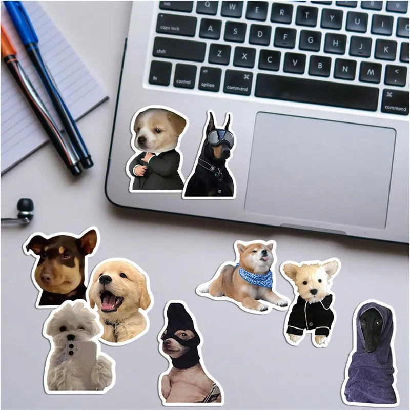 10/30/50PCS Dog Life Korean Sticker Aesthetic PVC Diary Laptop Sketchbook Children's Stationery Scrapbooking School Supplies (ONLINE ORDER ONLY)
