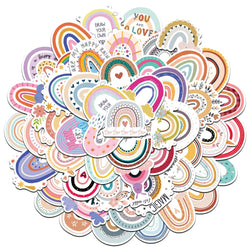 Rainbow Bridge Graffiti Stickers for Suitcase, Skateboard, Laptop, Luggage, Phone - 10/30/50Pcs DIY Decals (ONLINE ORDER ONLY)