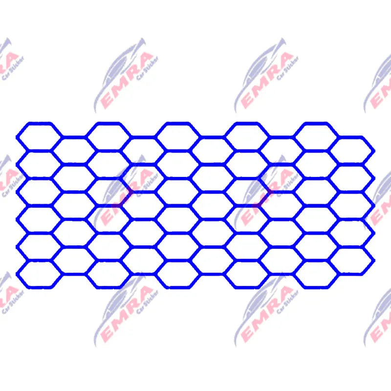 Honeycomb JDM Car Sticker External Accessories Sports Competition Style Decorative Die Cutting PVC Vinyl Decals Fits For Any Car (ONLINE ORDER ONLY)