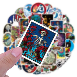 10/30/50pcs Grateful Dead Stickers Packs (ONLINE ORDER ONLY)