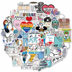 10/50/100Pcs/set Doctor Nurse TV Show Scrapbooking Stickers Decal for For Guitar Laptop Luggage Car Fridge Graffiti Sticker (ONLINE ORDER ONLY)