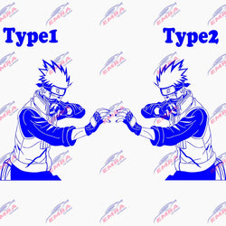Anime Sticker For Car Sticker Decoration Window Body Hood Creative Personality Big Stickers Die Cutting PVC Vinyl Decals (ONLINE ORDER ONLY)