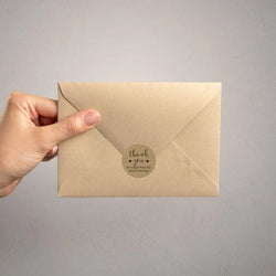 500pc/roll 1inch Thank You for Supporting My Small Business Stickers Sealing Business Stationery Sticker for Store Shopping (ONLINE ORDER ONLY)