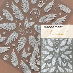 Dreamy Chic Butterfly Flower Bowknot Square Rhinestone Crystal 5D Self Adhesive Nail Art Stickers Fantasy Shiny Manicure Decals (ONLINE ORDER ONLY)