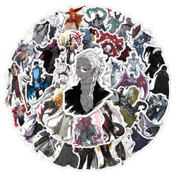 10/30/50PCS ACGN Style Stickers Monster Characters Cartoon Sticker Funny Graffiti Decoration Laptop Phone Guitar Car Bike Decals (Online Order Only)