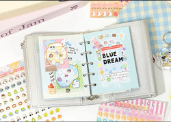 18 Sheets/piece Cute Mini Stickers Decorative Stickers Scrapbooking Laptop DIY Sticker Kids Toy Gift School Stationery (ONLINE ORDER ONLY)