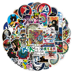 10/30/50pcs Grateful Dead Stickers Packs (ONLINE ORDER ONLY)