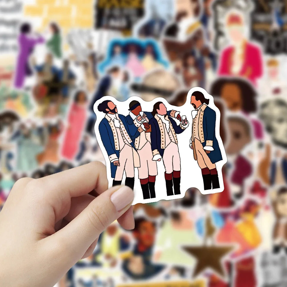 Hamilton Musical Sticker Packs (ONLINE ORDER ONLY)