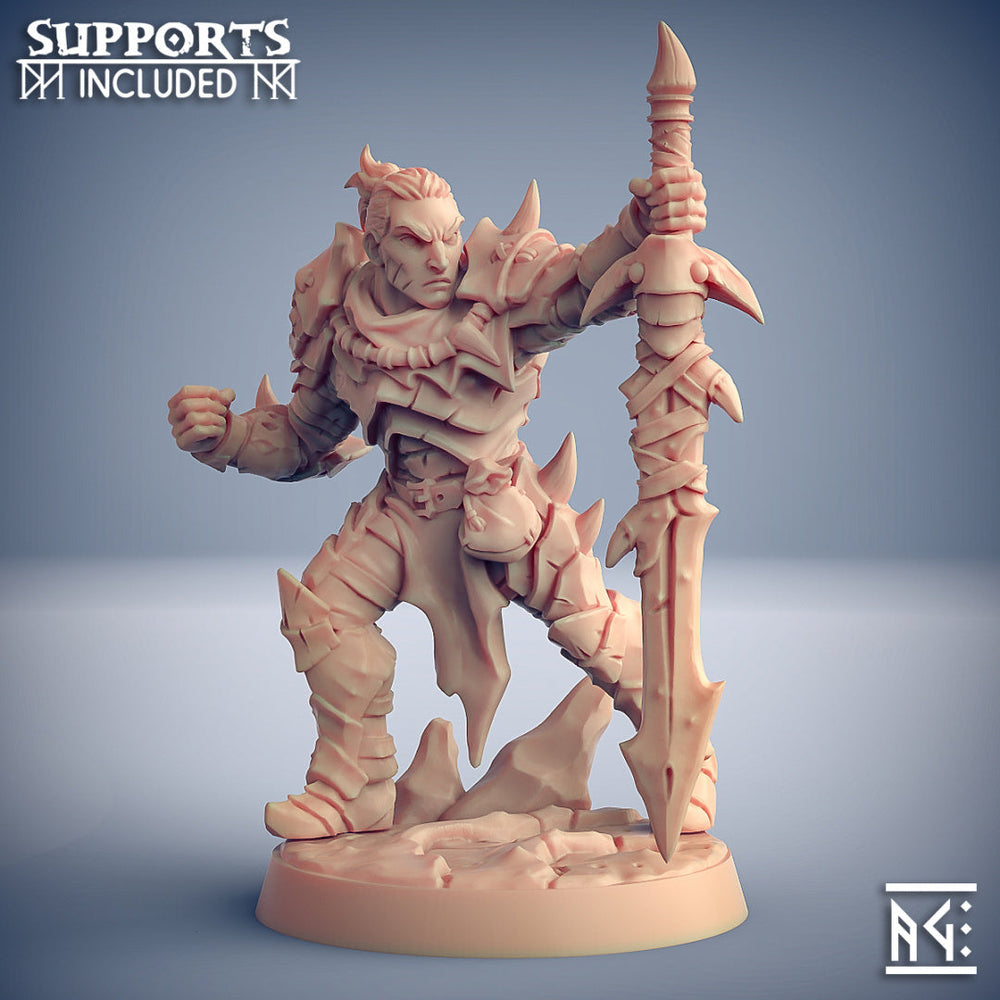 3D Printed Artisan Guild Scourgeland Survivor Set Scourgeland Survivors 28mm 32mm (Online Only)