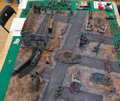 28mm Ruined Tank Factory - 28MMDF170 (Online Order Only)
