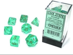 Chessex: Polyhedral Borealis Dice sets (Online Order Only)