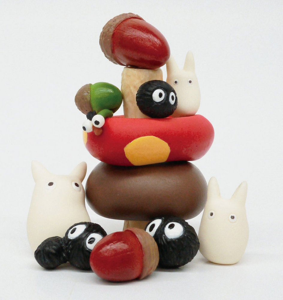 My Neighbor Totoro Nosechara Stacking Figure Set (ONLINE ORDER ONLY)