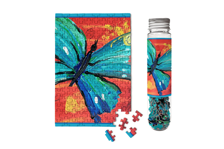 AWI Artists - Michael W. Yellow Butterfly Micro Puzzle (ONLINE ORDER ONLY)