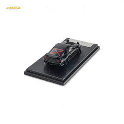 MicroTurbo 180SX Type X Metallic Black MIYABI 1:64