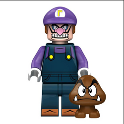Waluigi Minifigure (ONLINE ORDER ONLY)