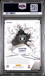 Graded 2025 Panini Score Ashton Jeanty #1 Emerged Rookie RC Football Card PSA 10 Gem Mint (ONLINE ORDER ONLY)