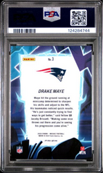 Graded 2024 Panini Mosaic Drake Maye #3 Storm Rookie RC Football Card PSA 10 Gem Mint (ONLINE ORDER ONLY)