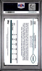 Graded 2024 Topps Chrome Cooper DeJean #232 Green Geometric /99 Rookie RC Football Card PSA 10 Gem Mint