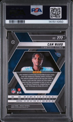 Graded 2025 Panini Mosaic Cam Ward #272 Rookie RC Football Card PSA 10 Gem Mint